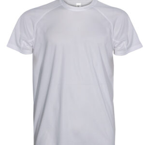 Μπλουζάκι παιδικό πικέ dry fit WHITE